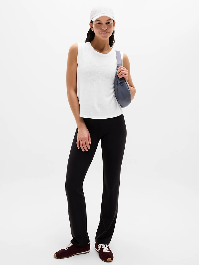 Getaway Linen Blend Muscle Tank