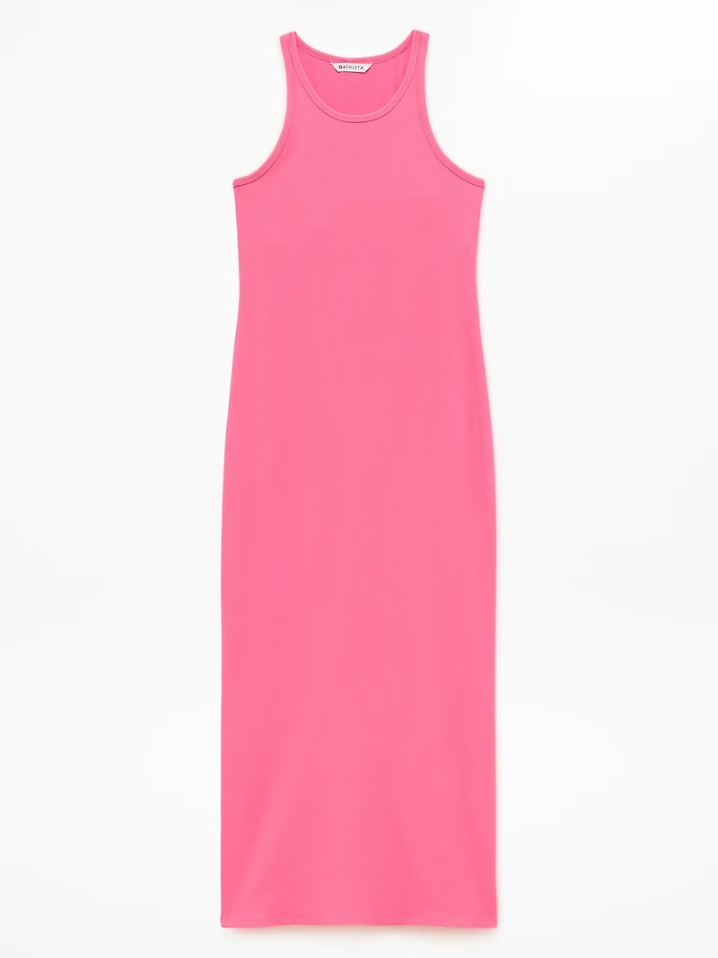 Signature Rib Maxi Dress