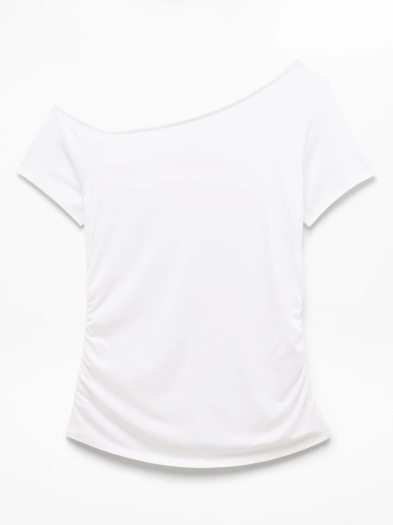 Move With Ease One Shoulder Tee