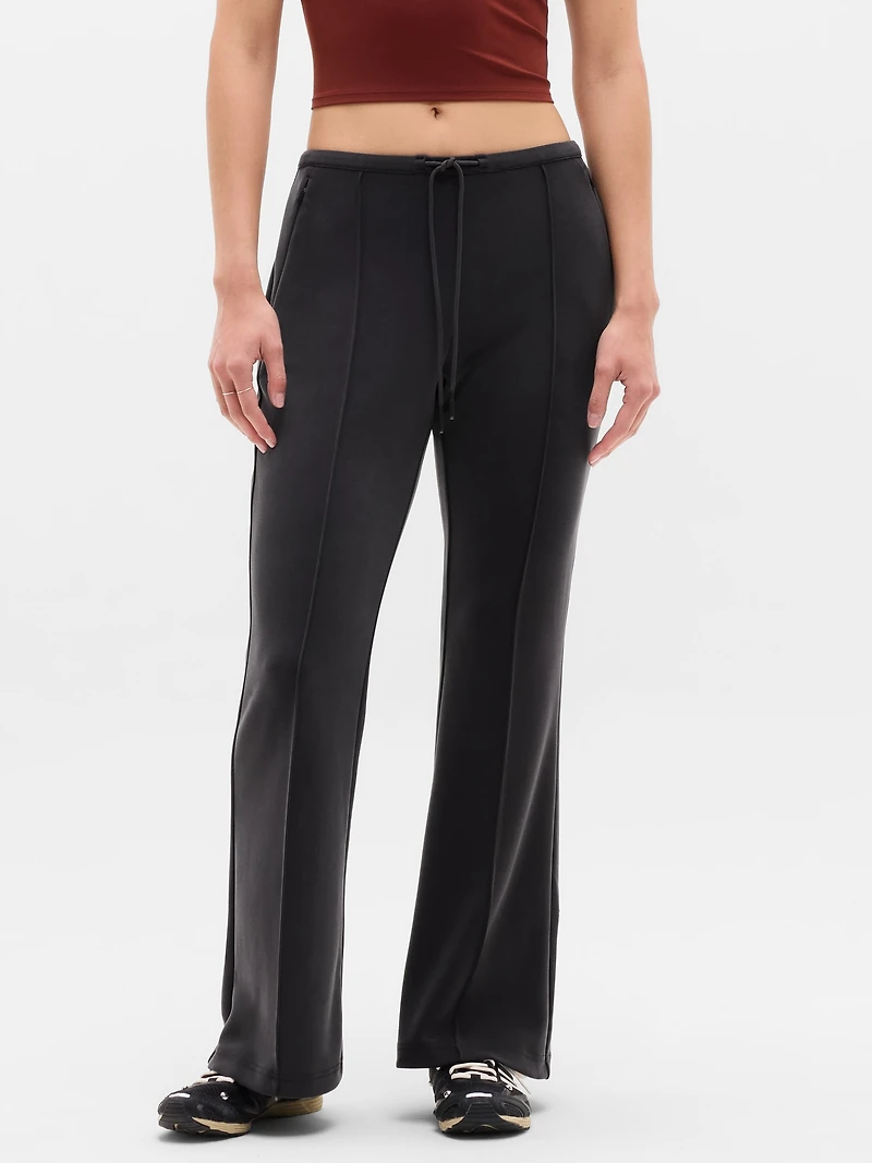 Seasoft Pintuck Mid Rise Flare Pant