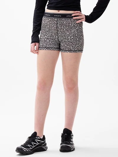 Athleta Girl Chit Chat Logo Short