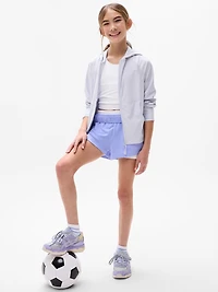 Athleta Girl Long Serve Textured UPF Jacket