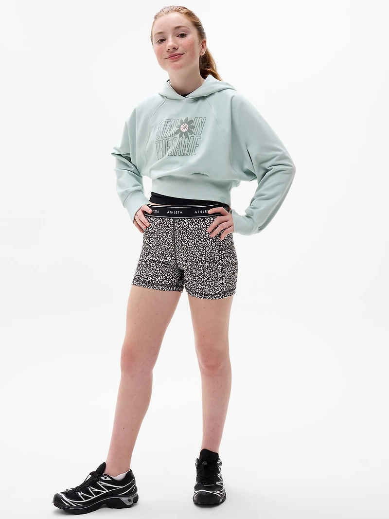 Athleta Girl Chit Chat Logo Short