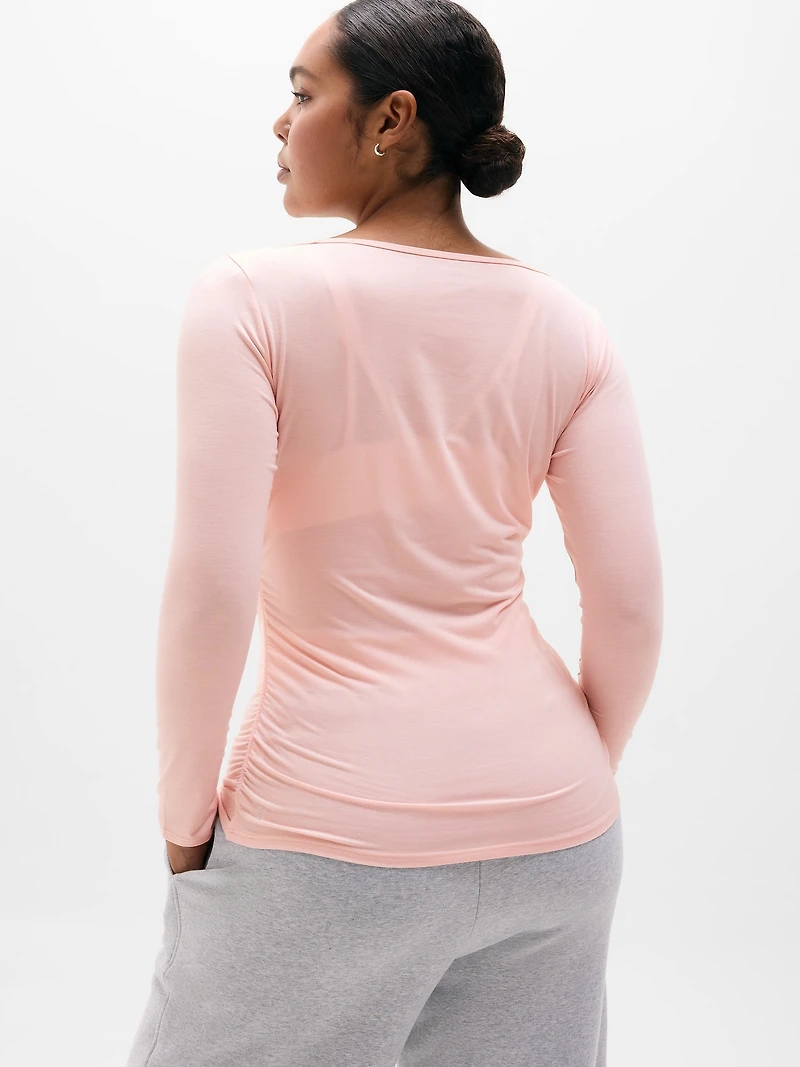 Move With Ease Boatneck Top