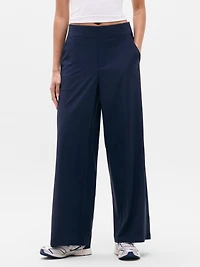 Brooklyn Mid Rise Wide Leg Pant