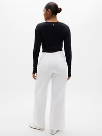 Skyline High Rise Wide Leg Pant