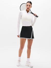 Crosscourt High Rise Tipped 14" Skort