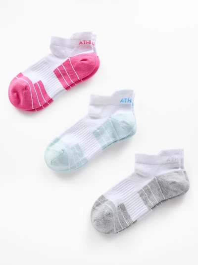 Athleta Girl Everyday Ankle Sock -Pack