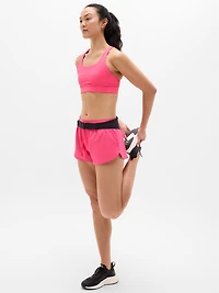 Speedwork Mid Rise Elastic Waistband Short