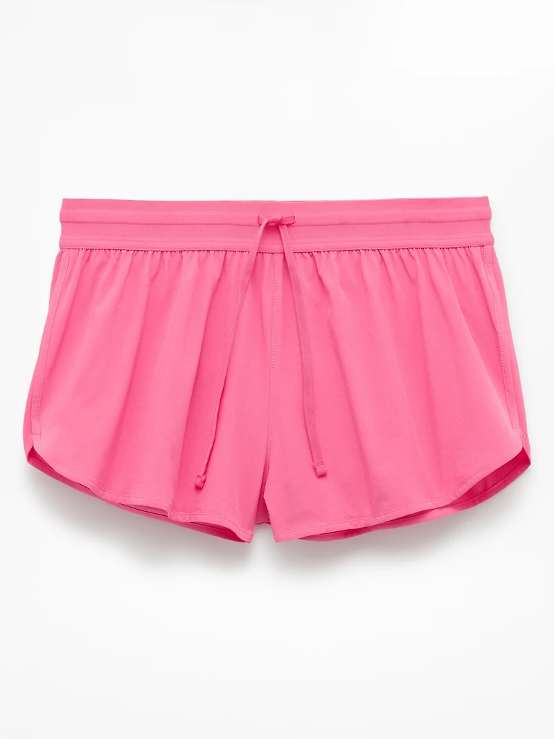 Speedwork Mid Rise Elastic Waistband Short