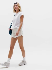 Airy Cotton Terry Sweatshirt Tee