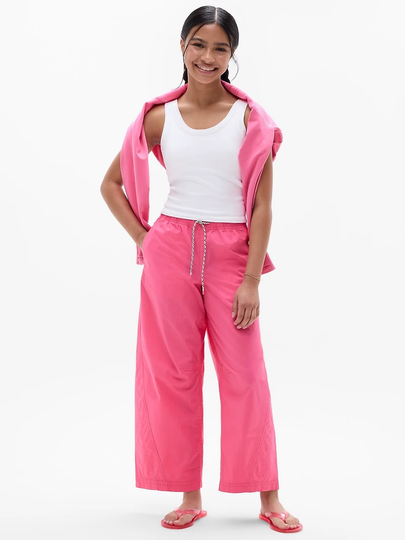 Athleta Girl Woven Barrel Pant