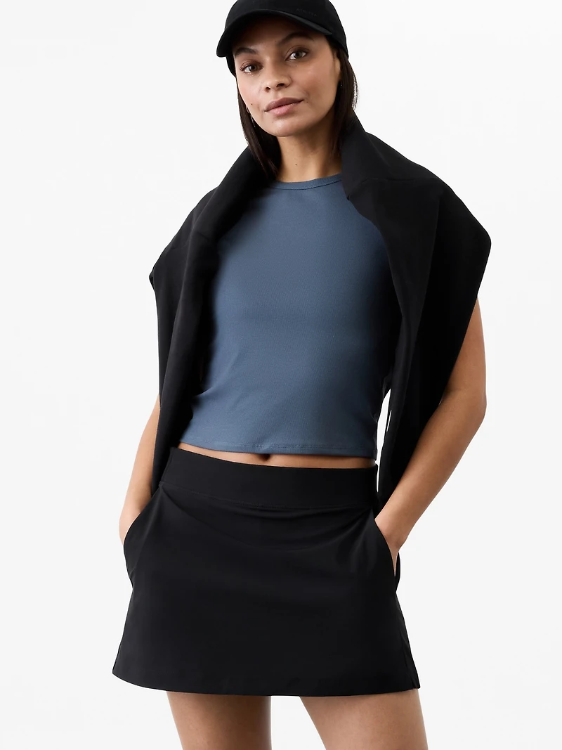 Brooklyn Mid Rise 13.5" Skort