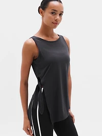 Move With Ease Asym Tie Tank