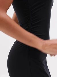 Essential V-Neck Midi Dress