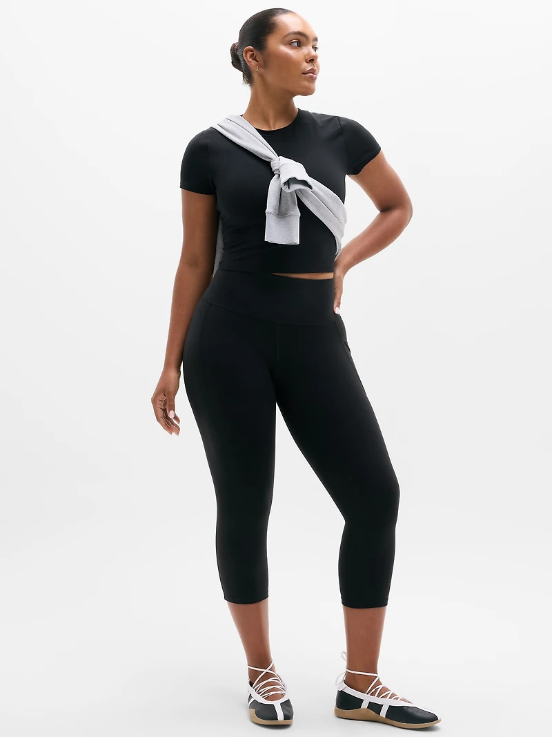 Salutation Stash High Rise Capri