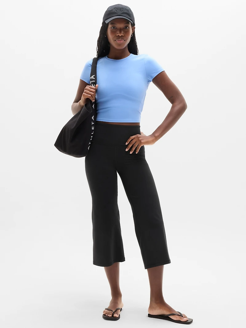 Elation High Rise Crop Flare