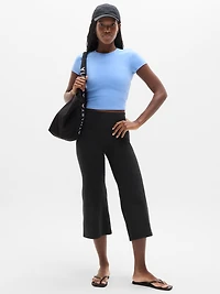 Elation High Rise Crop Flare