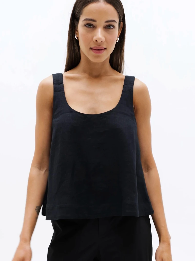 Retreat Linen Tank