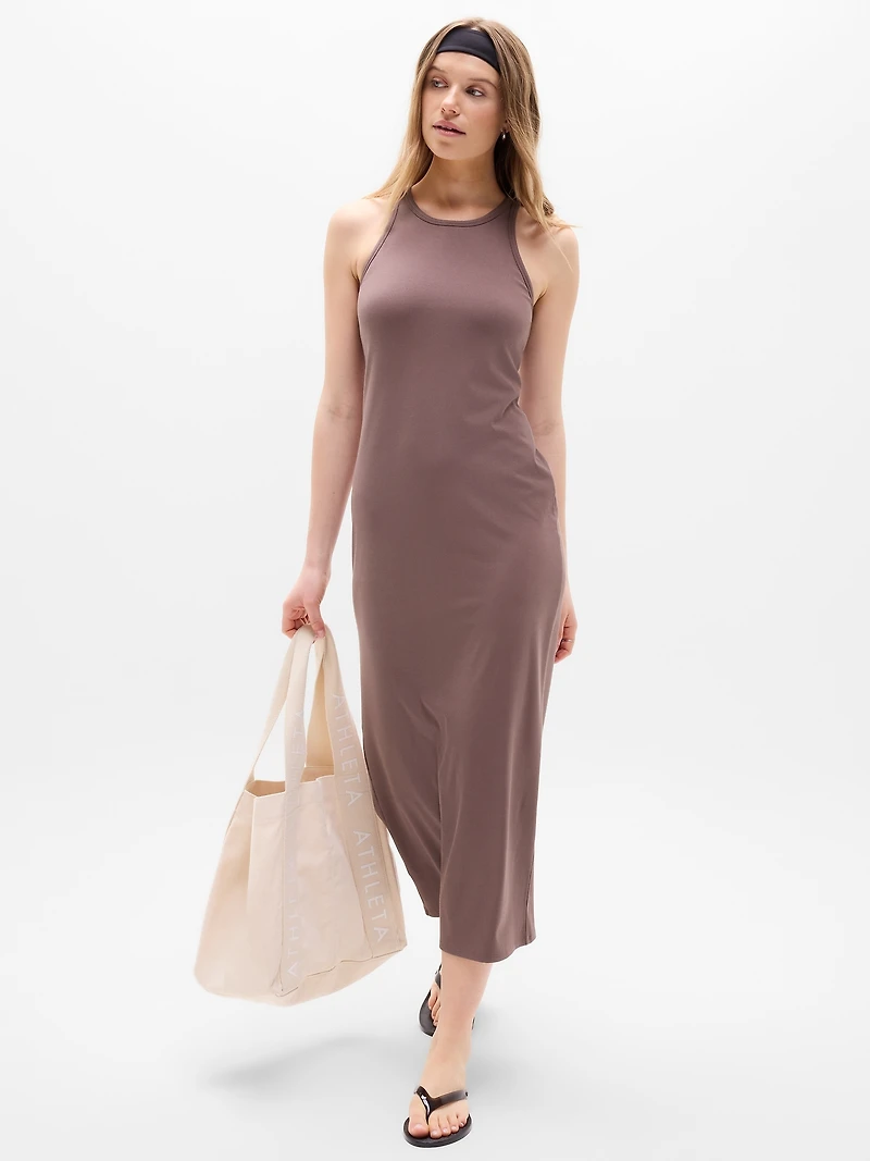 Signature Rib Maxi Dress