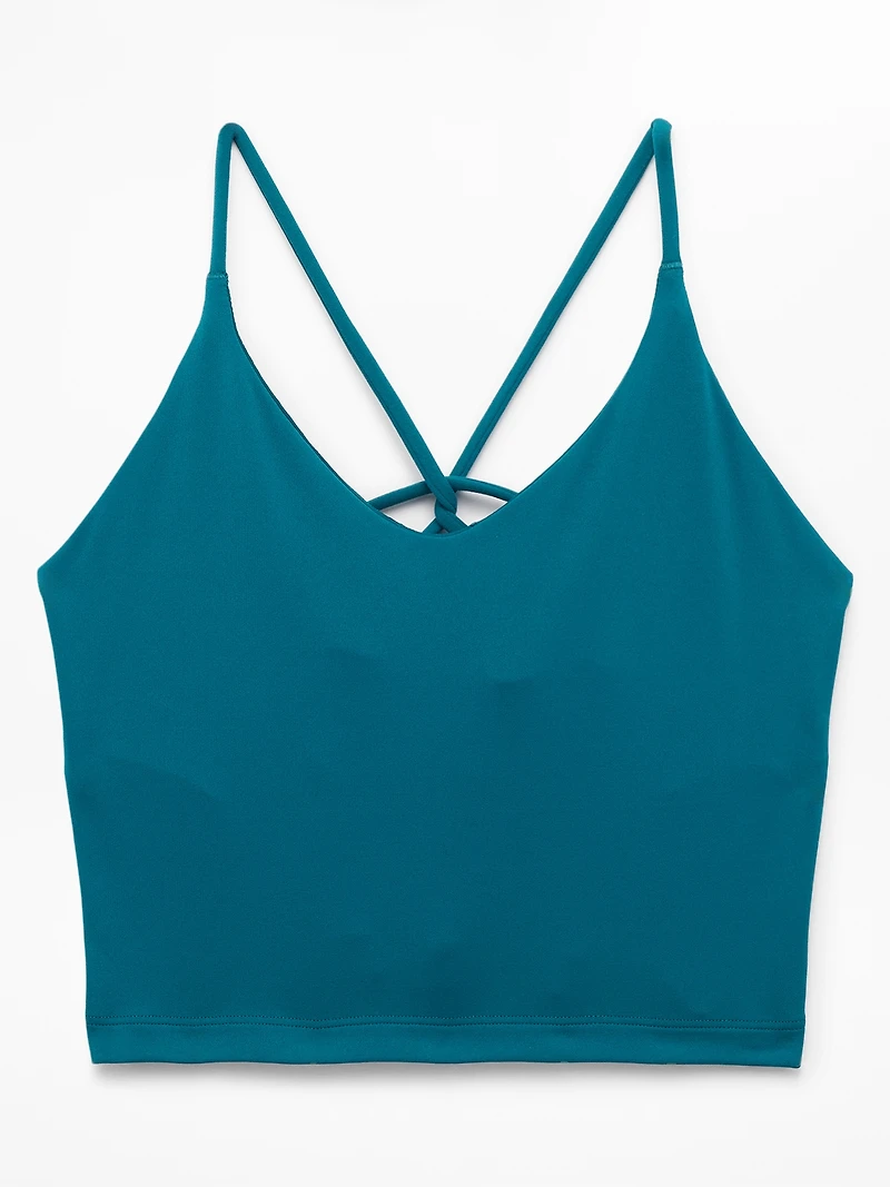 Transcend Thin Strap Crop Bra