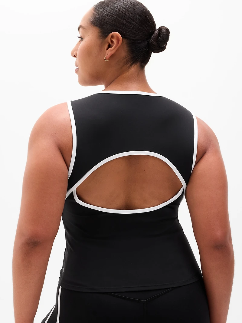 Transcend Open Back Muscle Tank