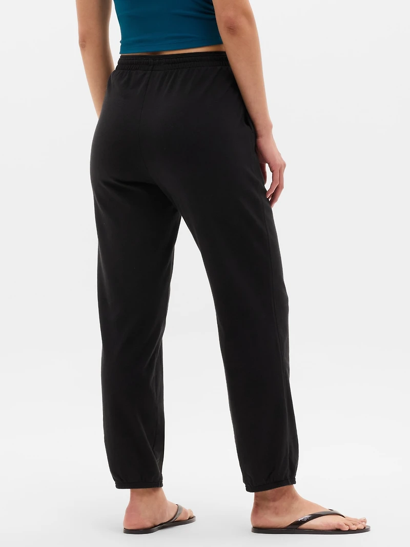 Airy Cotton Terry Jogger