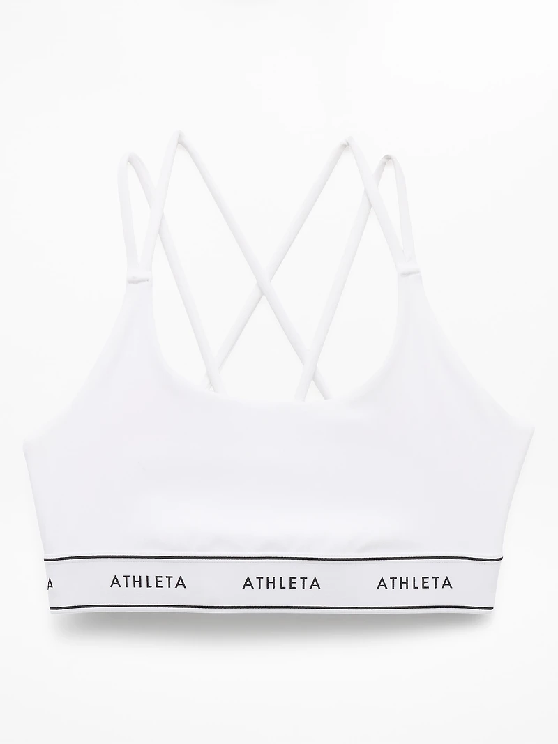 Athleta Girl High Speed Logo Bra