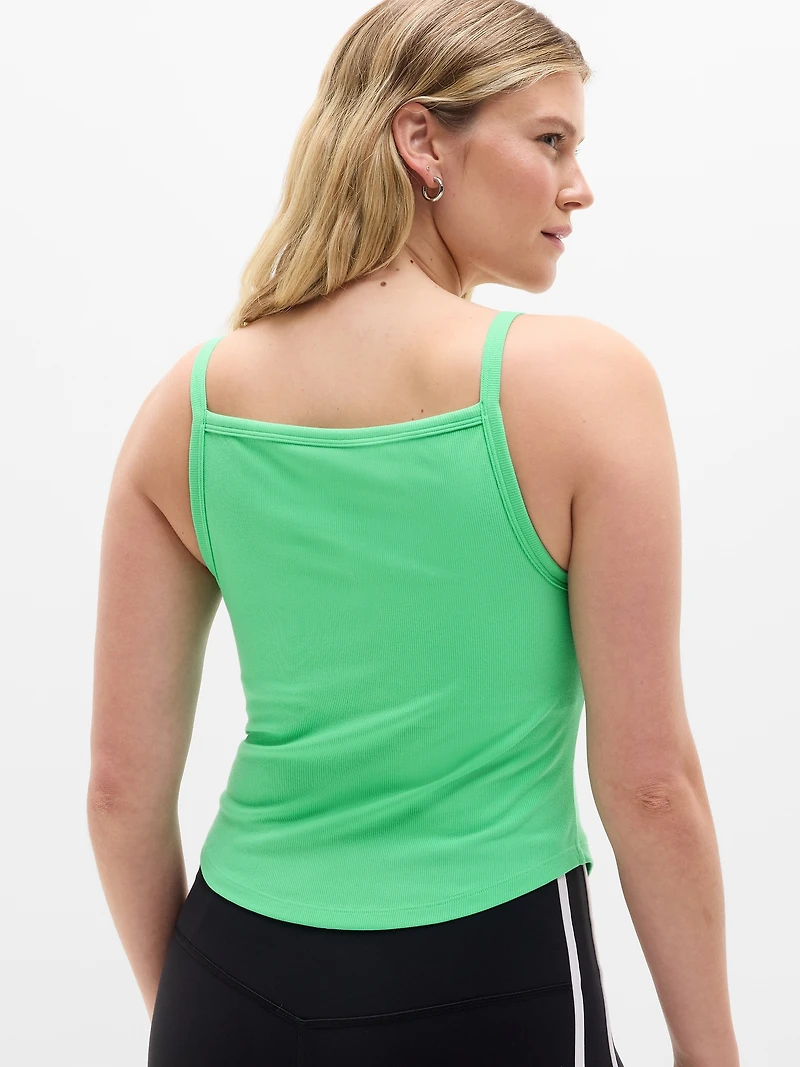 Signature Rib Apron Support Top