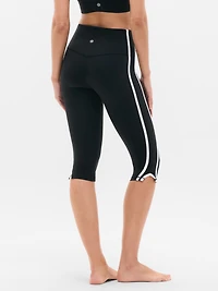 Elation Track Stripe Crop