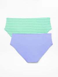 Athleta Girl Reversible Mid Rise Swim Bottom