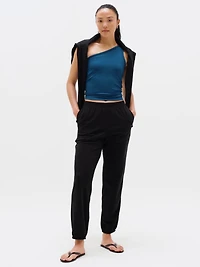 Airy Cotton Terry Jogger