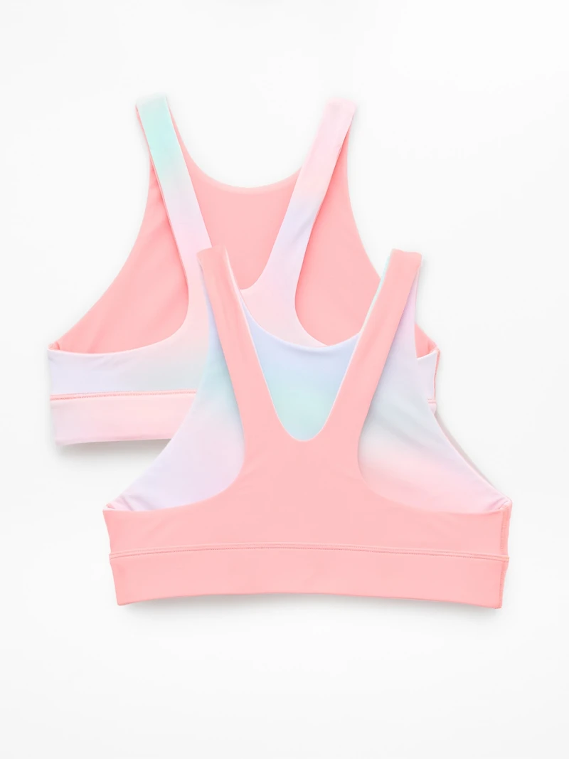 Athleta Girl High Neck Reversible Bikini Top