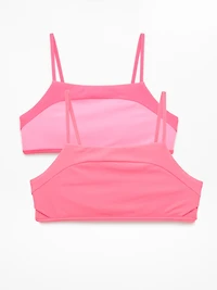 Athleta Girl Reversible Square Neck Bikini Top