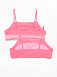 Athleta Girl Reversible Square Neck Bikini Top