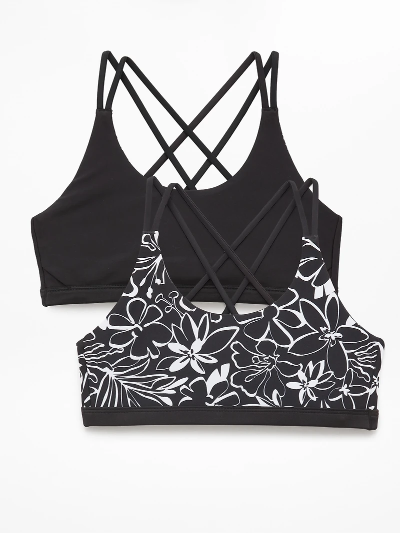 Athleta Girl Reversible Strappy Bikini Top