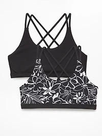 Athleta Girl Reversible Strappy Bikini Top