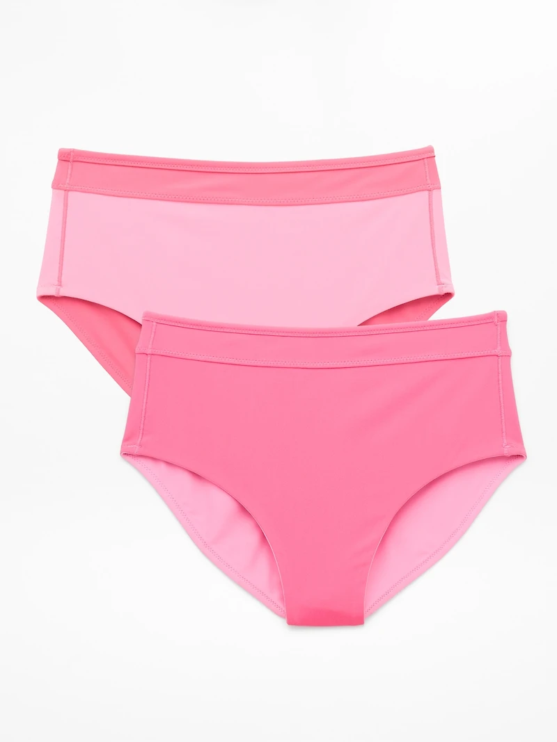 Athleta Girl Reversible High Rise Swim Bottom