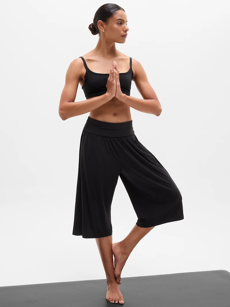Dream Drape Mid Rise Crop Pant