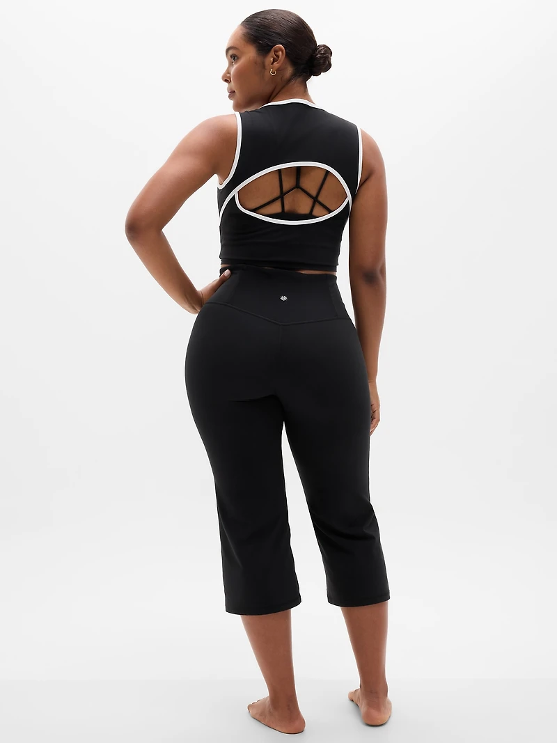 Elation High Rise Crop Flare