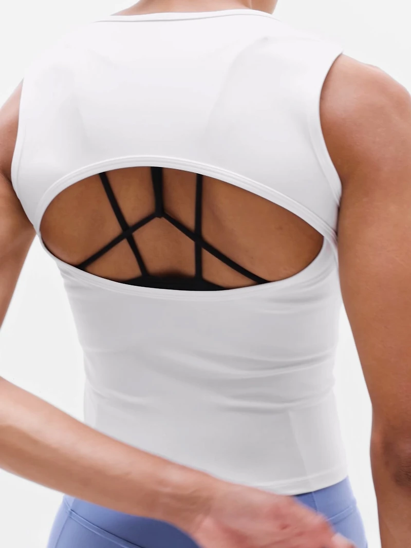 Transcend Open Back Muscle Tank
