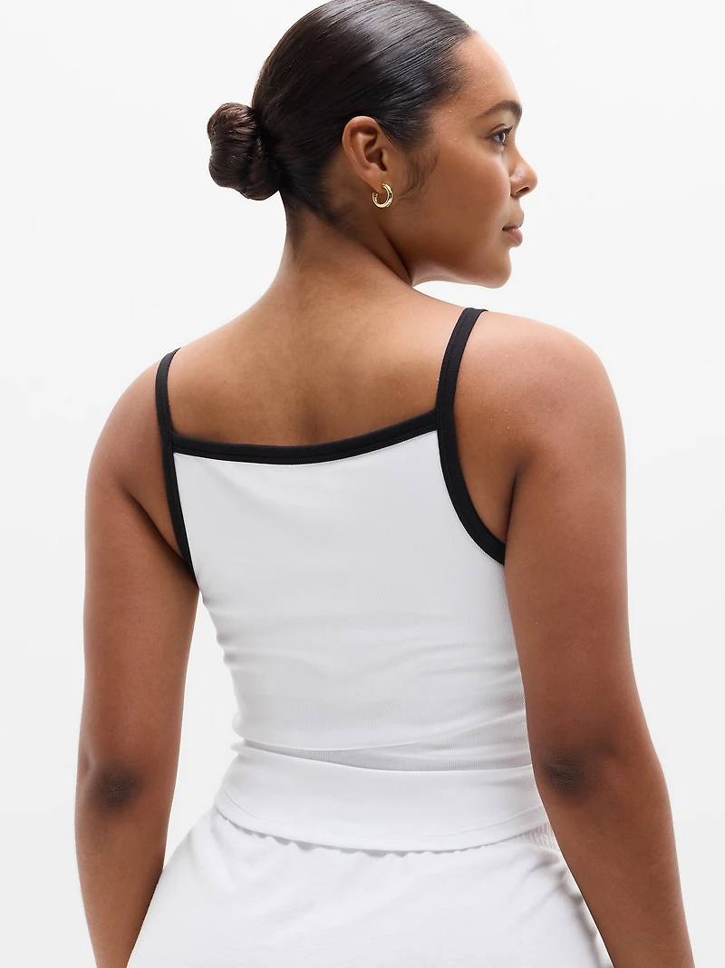 Signature Rib Apron Support Top