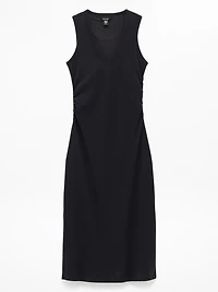 Essential V-Neck Midi Dress