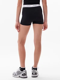 Athleta Girl Chit Chat Logo Short