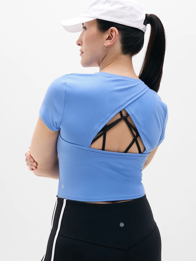 Transcend Open Back Tee