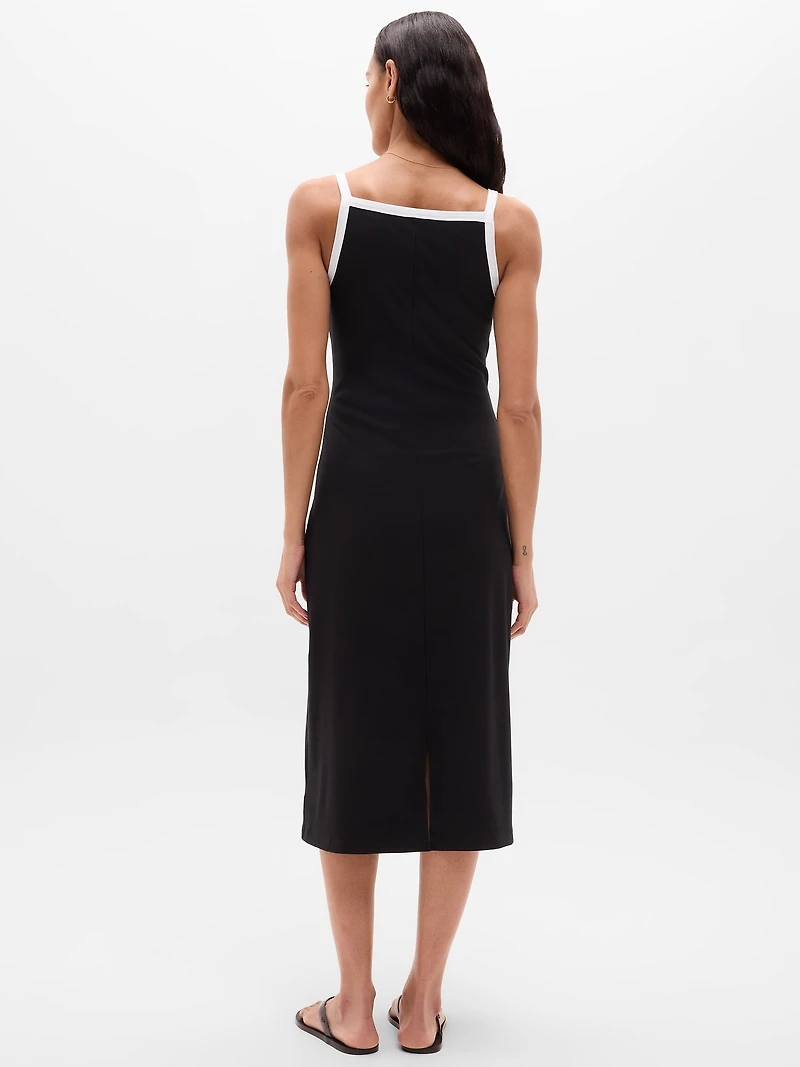 Signature Rib Apron Dress