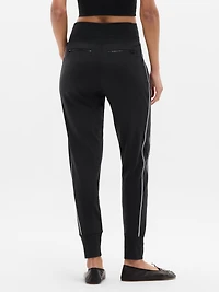 Venice High Rise Track Stripe Jogger