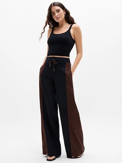 Superlinen Blend Wide Leg Pant