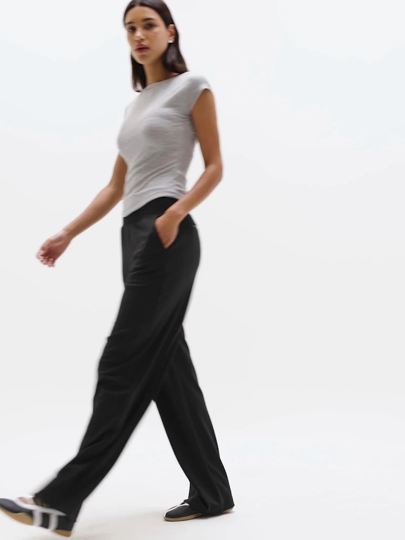 Venice High Rise Wide Leg Pant