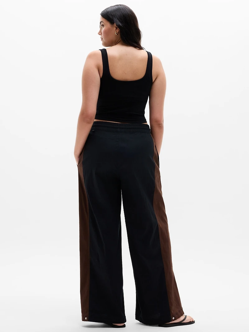 Superlinen Blend Wide Leg Pant